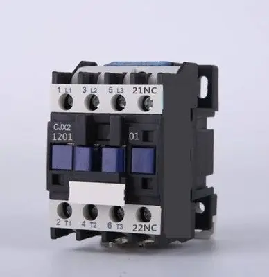 CJX2-1201 12A 3 P + NC Магнитный Электрический 3-полюсный контактор переменного тока для