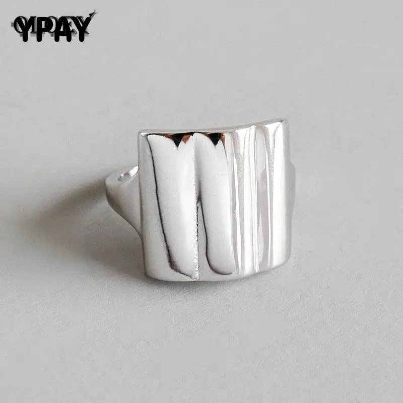 Глянцевые геометрические кольца YPAY для женщин и мужчин, оригинальное регулируемое Открытое кольцо из стерлингового серебра 925 пробы, ювелирные изделия для вечеринок, YMR273
Глянцевые геометрические кольца YPAY для женщин и мужчин, оригинальное регулируемое Открытое кольцо из стерлингового серебра 925 пробы, ювелирные изделия для вечеринок, YMR273