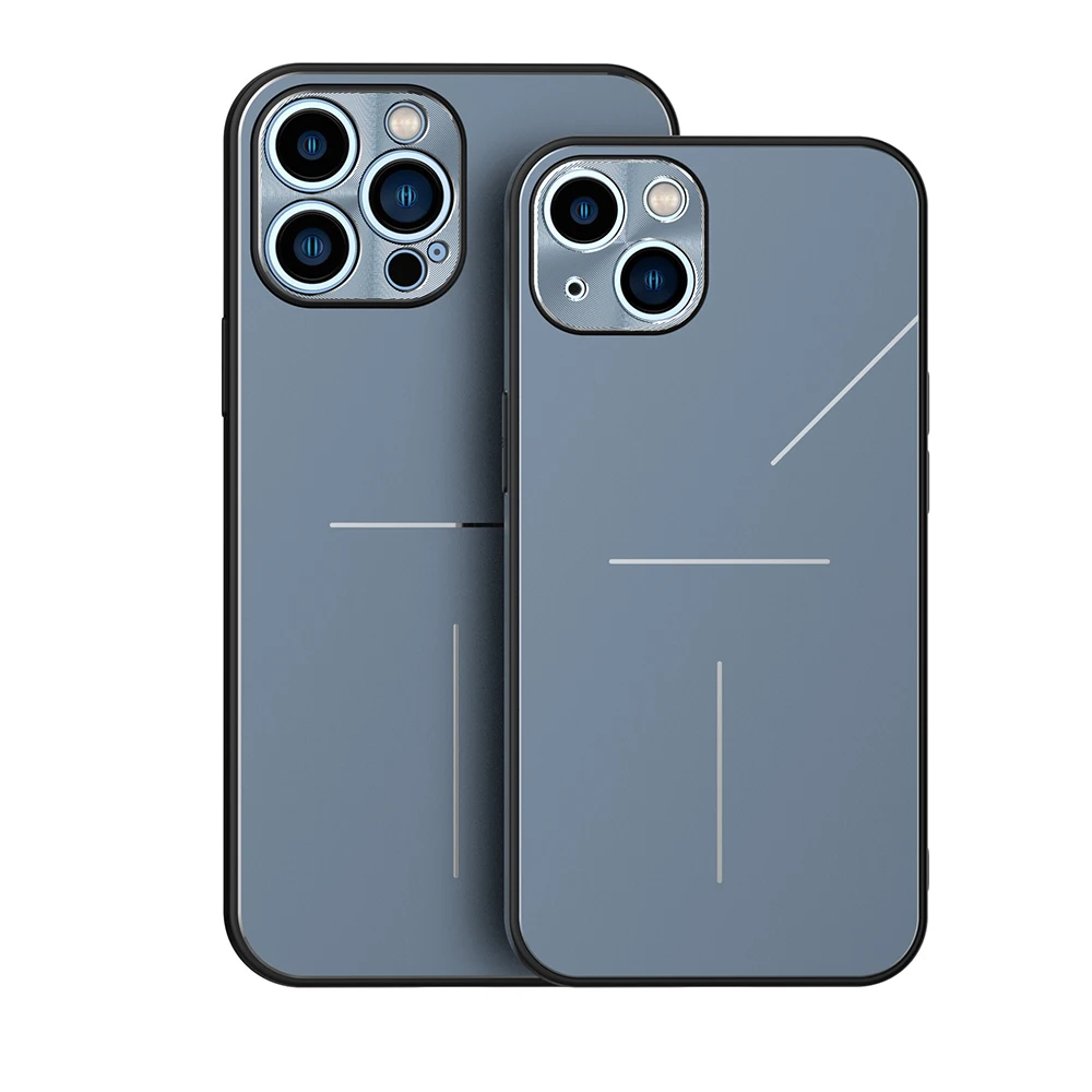 Matte Anti-fingerprint Phone Case For Iphone13 Pro Promax Mini Metal Back Panel Phone Case Water-Resistant Anti-fall Cover
Matte Anti-fingerprint Phone Case For Iphone13 Pro Promax Mini Metal Back Panel Phone Case Water-Resistant Anti-fall Cover