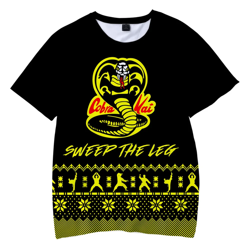 2021 Summer T-shirt Cobra 3D Printing Streetwear TV Series Men's and Women's Clothing Harajuku Oversized T-shirt Cosplay Childre
2021 Summer T-shirt Cobra 3D Printing Streetwear TV Series Men's and Women's Clothing Harajuku Oversized T-shirt Cosplay Childre