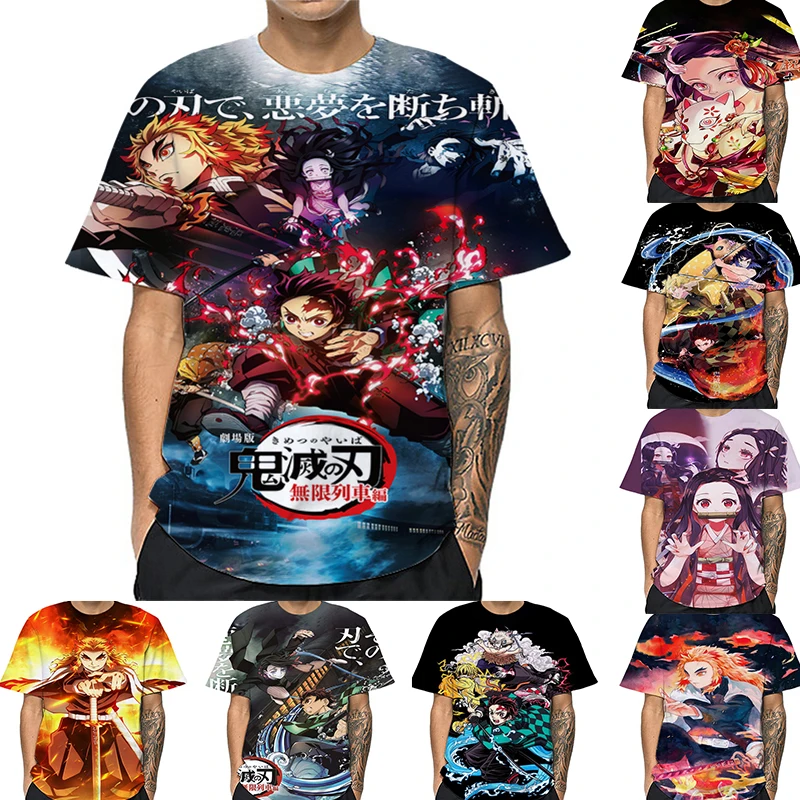 Demon Slayer Kimetsu No Yaiba the Movie Mugen Train 3D Print T Shirt Summer Unisex Adult Tshirt Harajuku Anime T-shirt Camiseta
Demon Slayer Kimetsu No Yaiba the Movie Mugen Train 3D Print T Shirt Summer Unisex Adult Tshirt Harajuku Anime T-shirt Camiseta