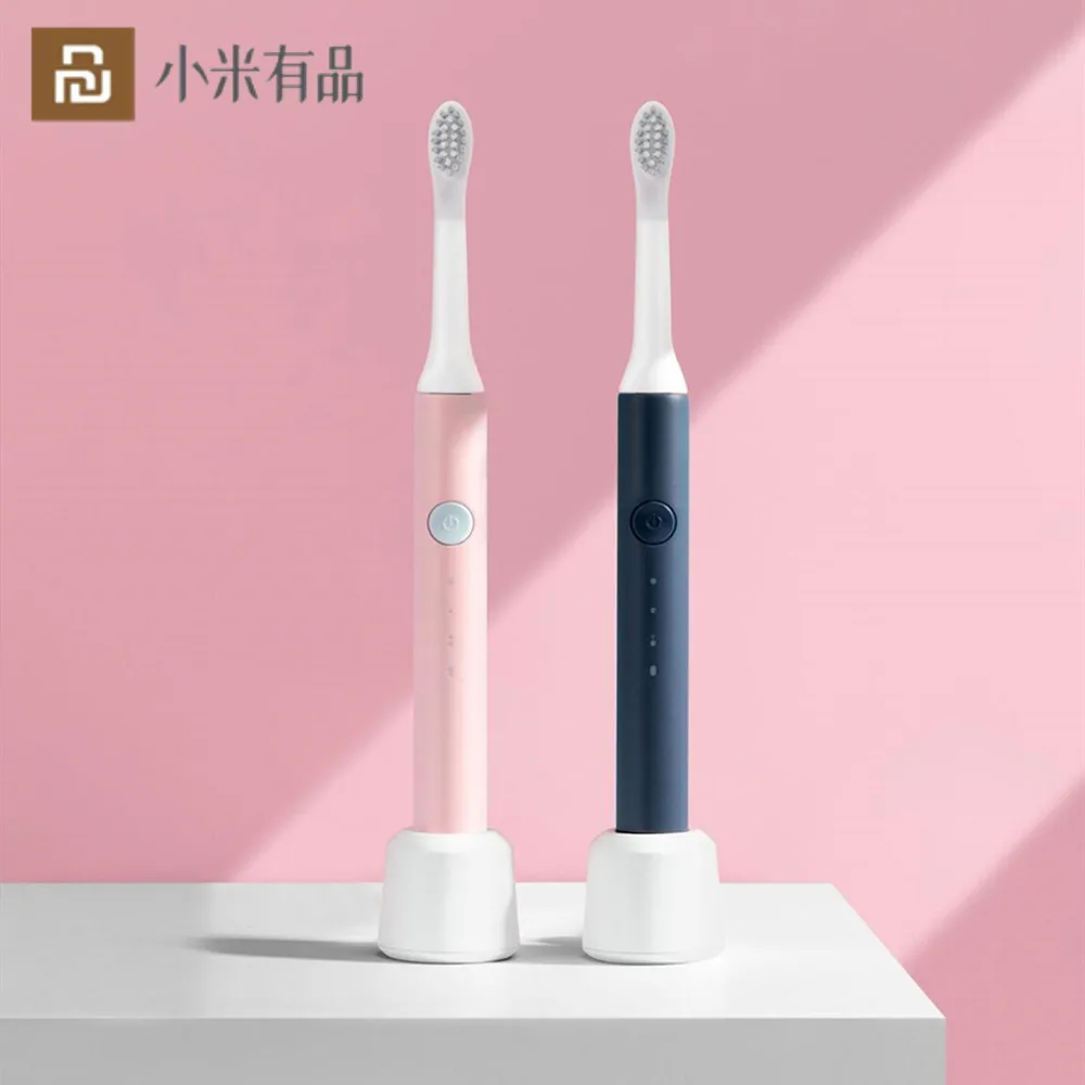 

Youpin PINJING Sonic Electric Toothbrush Wireless Induction Charging IPX7 Waterproof Portable Ultrasonic Automatic Tooth Brush