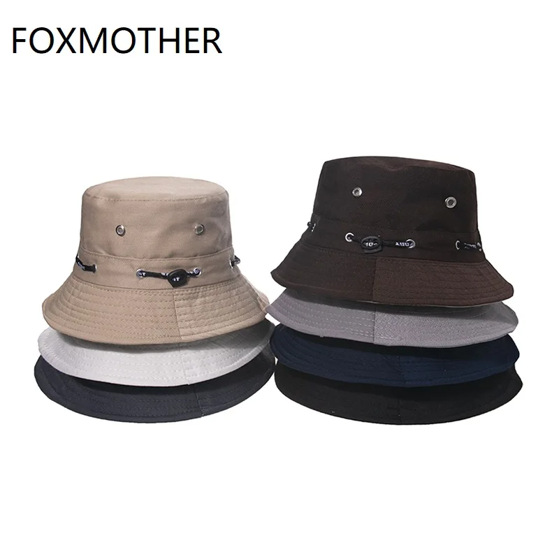 FOXMOTHER Unisex Black White Grey Solid Color Bucket Hats Mens Fishing Caps Outdoor Summer Sun Panama
FOXMOTHER Unisex Black White Grey Solid Color Bucket Hats Mens Fishing Caps Outdoor Summer Sun Panama
