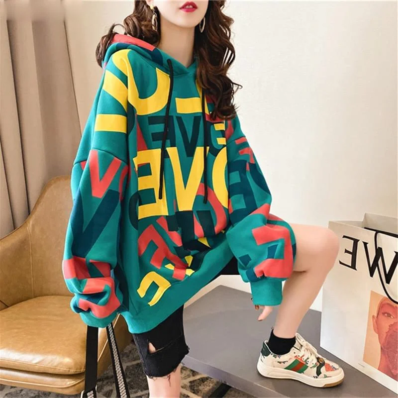 Woman Tracksuit Loose Sweatshirt Suit Women Hoodies Oversized Harajuku Kpop Hood Woman Loose Bf Hoodie Sudadera Mujer Streetwear
Woman Tracksuit Loose Sweatshirt Suit Women Hoodies Oversized Harajuku Kpop Hood Woman Loose Bf Hoodie Sudadera Mujer Streetwear
