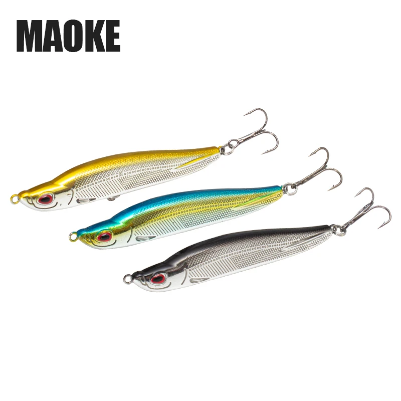1Pcs Pencil Sinking Fishing Lure 80mm/11g 95mm/17g Bass Fishing Tackle Sea Fishing Accessories Saltwater Fish Bait Trolling Lure
1Pcs Pencil Sinking Fishing Lure 80mm/11g 95mm/17g Bass Fishing Tackle Sea Fishing Accessories Saltwater Fish Bait Trolling Lure