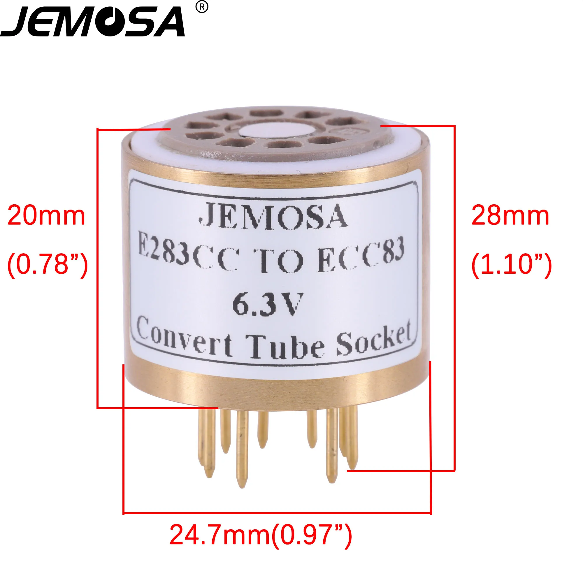 1 шт. E283CC к ECC83 ECC82 12AX7 12AU7 6 3 В трубка (нижняя) DIY аудио усилитель вакуумная