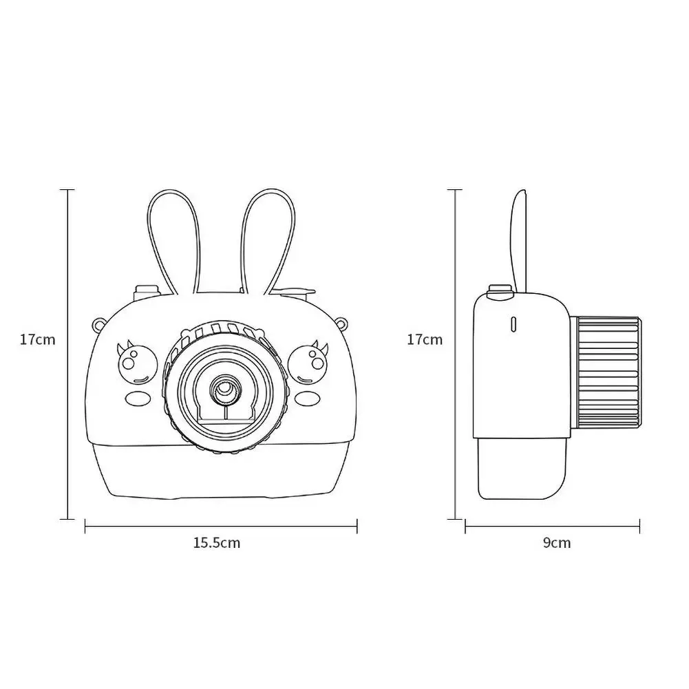 Kids Rabbit Elk Camera Light Music Electric Automatic Bubble Blower Machine Toy Wedding Supplies Birthday Gift Bubble Machine
Kids Rabbit Elk Camera Light Music Electric Automatic Bubble Blower Machine Toy Wedding Supplies Birthday Gift Bubble Machine