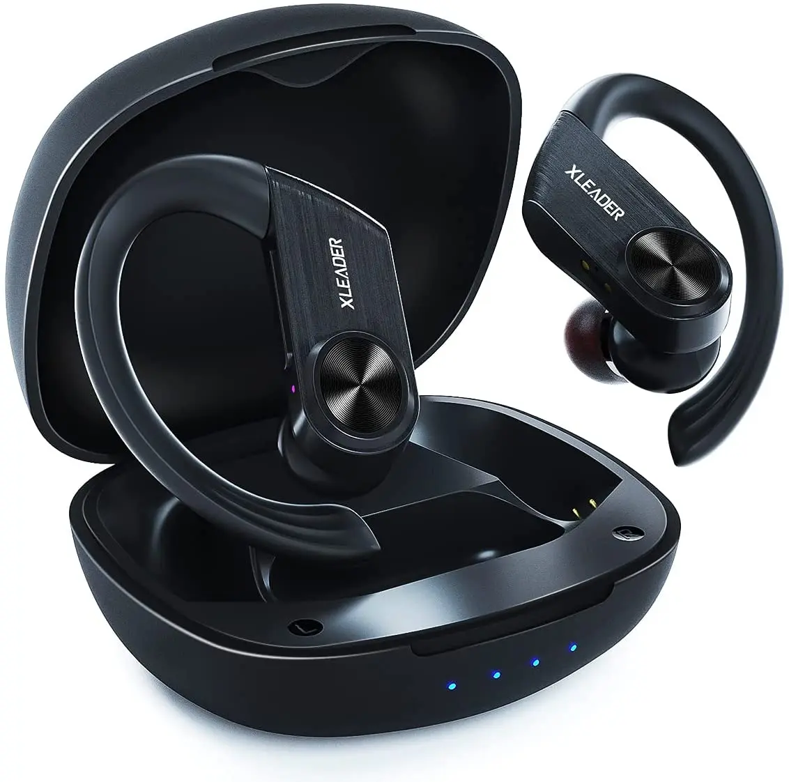 XLeader Sport5 Wireless Bluetooth Sport Earphones Noise Cancelling HiFi Deep Bass Headphones IPX8 Waterproof Earbuds with
XLeader Sport5 Wireless Bluetooth Sport Earphones Noise Cancelling HiFi Deep Bass Headphones IPX8 Waterproof Earbuds with