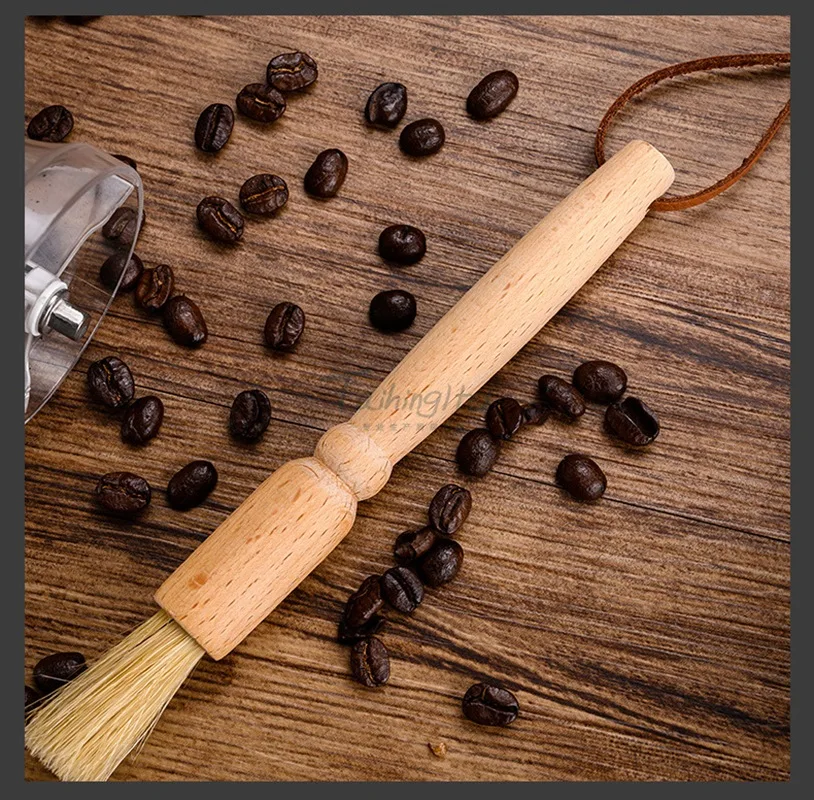 Natural Beech bristles brush Coffee grinder Cleaning Brush Powder Cleaner Tool For Barista Home Kitchen
Natural Beech bristles brush Coffee grinder Cleaning Brush Powder Cleaner Tool For Barista Home Kitchen