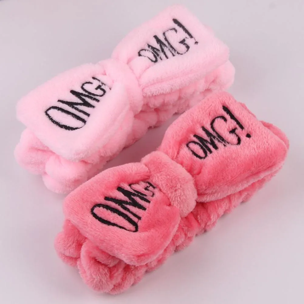 2021 New Letter OMG Coral Fleece Soft Bow Headbands Wash Face Headband Women Girls Holder Turban Hairbands Hair Accessories
2021 New Letter OMG Coral Fleece Soft Bow Headbands Wash Face Headband Women Girls Holder Turban Hairbands Hair Accessories