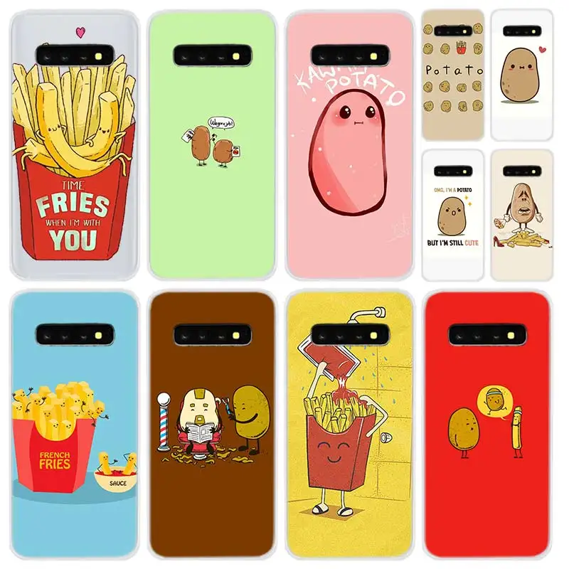 Мягкий силиконовый чехол для Samsung Galaxy S21, S20, Uitra, S10, S9, S8 Plus Lite Ultra, S20fe, S10e, S7Edge, еда, милый коричневый картофель
Мягкий силиконовый чехол для Samsung Galaxy S21, S20, Uitra, S10, S9, S8 Plus Lite Ultra, S20fe, S10e, S7Edge, еда, милый коричневый картофель
