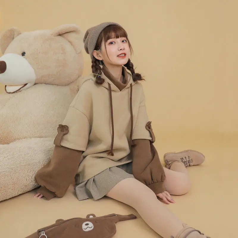 harajuku aesthetic bear anime hoodie women korean kawaii crewneck long sleeve oversized streetwear kpop fall winter clothes tops
harajuku aesthetic bear anime hoodie women korean kawaii crewneck long sleeve oversized streetwear kpop fall winter clothes tops