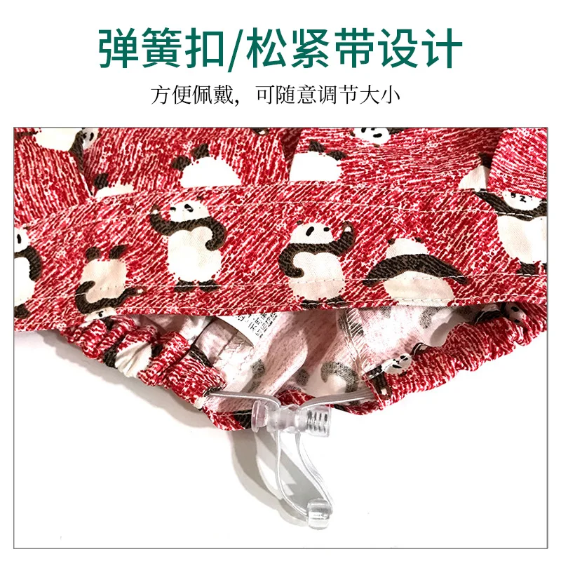 High quality bear print 100% cotton beauty salon scrub hat pet shop work cap unisex breathable printing beauty hat wholesale
High quality bear print 100% cotton beauty salon scrub hat pet shop work cap unisex breathable printing beauty hat wholesale