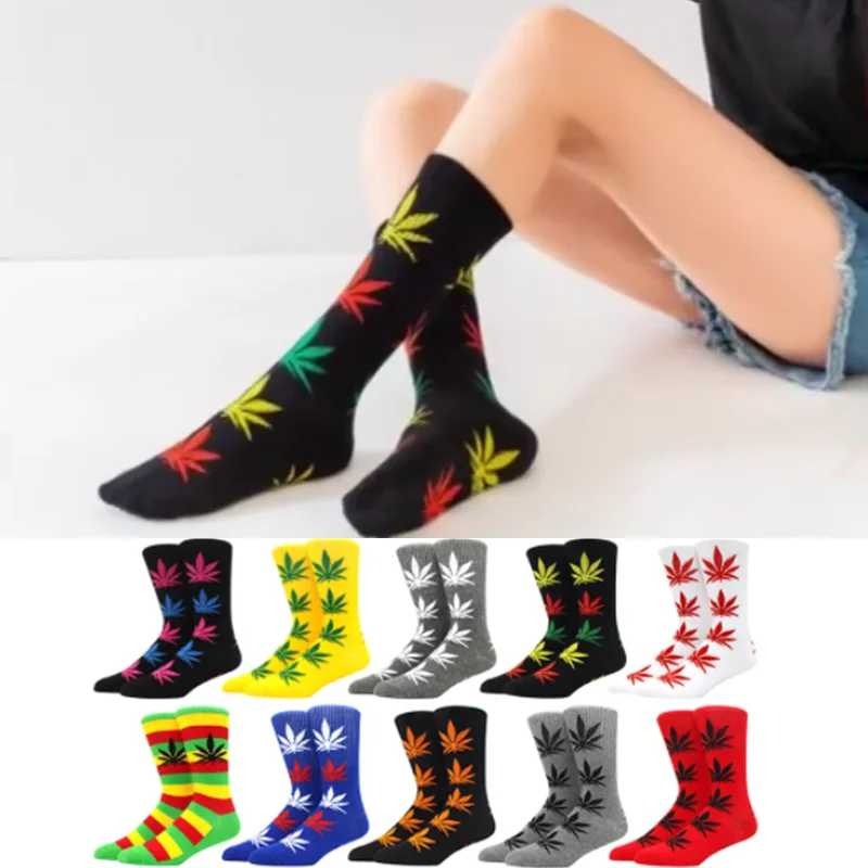 1 pair Men's Fashion Business Weed Hemp Cotton Socks Street Fashion Skateboard Couple Girls Harajuku Trend Socks Give Men a Gift
1 pair Men's Fashion Business Weed Hemp Cotton Socks Street Fashion Skateboard Couple Girls Harajuku Trend Socks Give Men a Gift