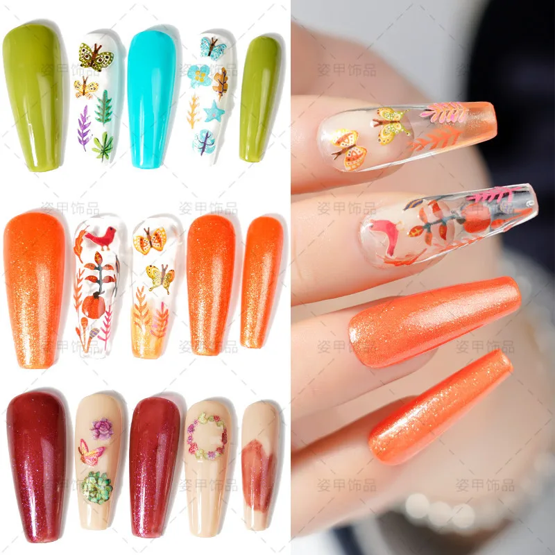 Nail color maple leaf pulp slice DIY wreath leaf butterfly pure manual three-dimensional wood pulp slice nail stick nail charms
Nail color maple leaf pulp slice DIY wreath leaf butterfly pure manual three-dimensional wood pulp slice nail stick nail charms