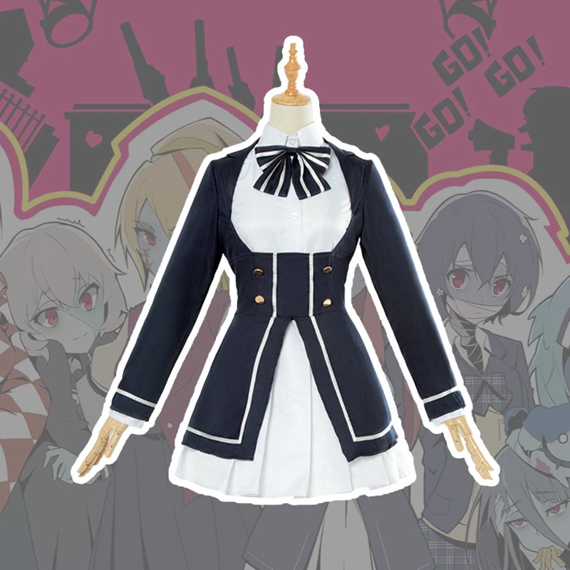 Anime Cosplay Zombieland Saga Cosplay Costumes Sakura Minamoto Women Lolita Dress Uniform Halloween Costumes
Anime Cosplay Zombieland Saga Cosplay Costumes Sakura Minamoto Women Lolita Dress Uniform Halloween Costumes