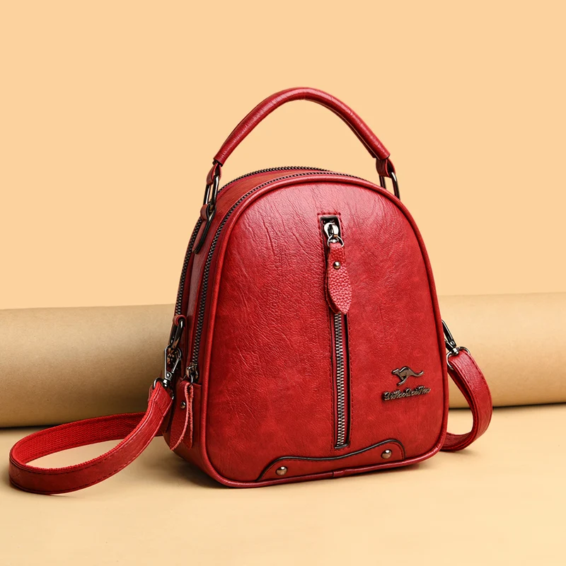 Multifunction Leather Backpacks for women travel backpack Mini school bags for teenage girls sac a dos kangaroo female Backpacks
Multifunction Leather Backpacks for women travel backpack Mini school bags for teenage girls sac a dos kangaroo female Backpacks