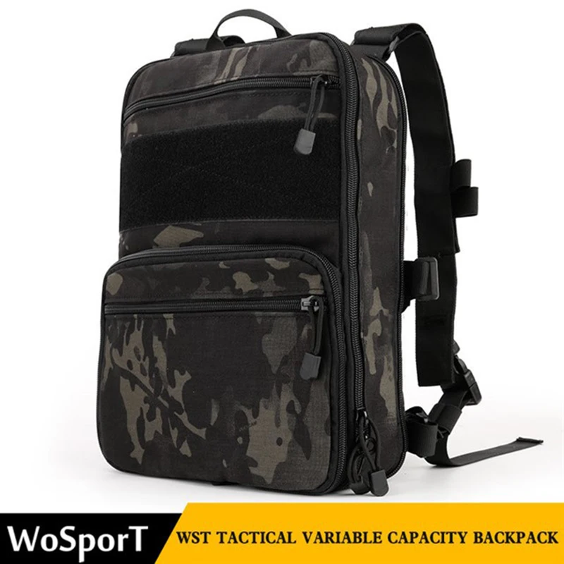 Flatpack D3 Tactical Backpack Hydration Carrier Molle Pouch Airsoft Military Gear Multipurpose Vest Assault Softback Travel Bag
Flatpack D3 Tactical Backpack Hydration Carrier Molle Pouch Airsoft Military Gear Multipurpose Vest Assault Softback Travel Bag