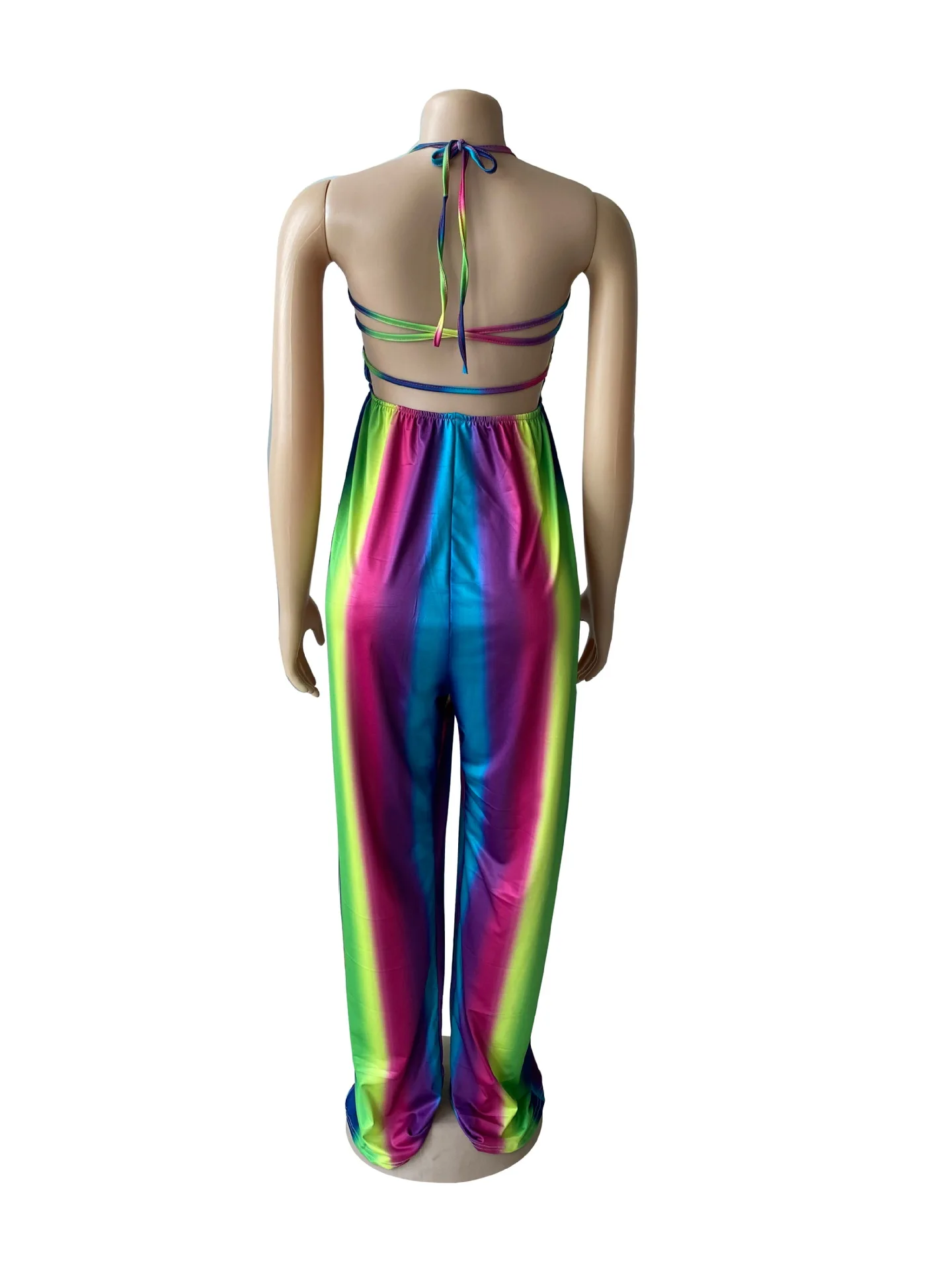 2021 summer new leisure multicolor printing loose one-piece pants fashion off shoulder sleeveless women's suspender vest pants
2021 summer new leisure multicolor printing loose one-piece pants fashion off shoulder sleeveless women's suspender vest pants