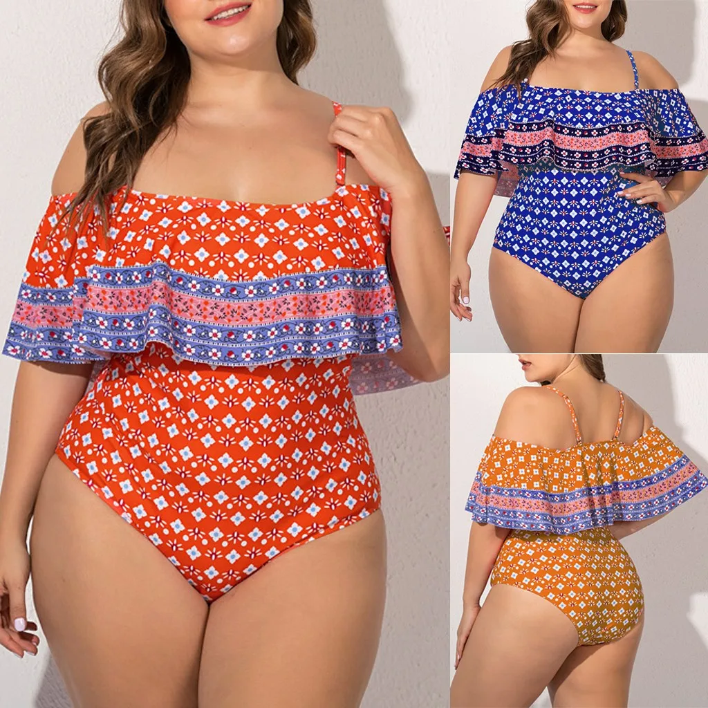 Ladies Swimwear Digital Printed Tube Top Strap Swimsuit Large Size L-5XL One-piece Skinny Bikini Beachwear Female A20
Ladies Swimwear Digital Printed Tube Top Strap Swimsuit Large Size L-5XL One-piece Skinny Bikini Beachwear Female A20
