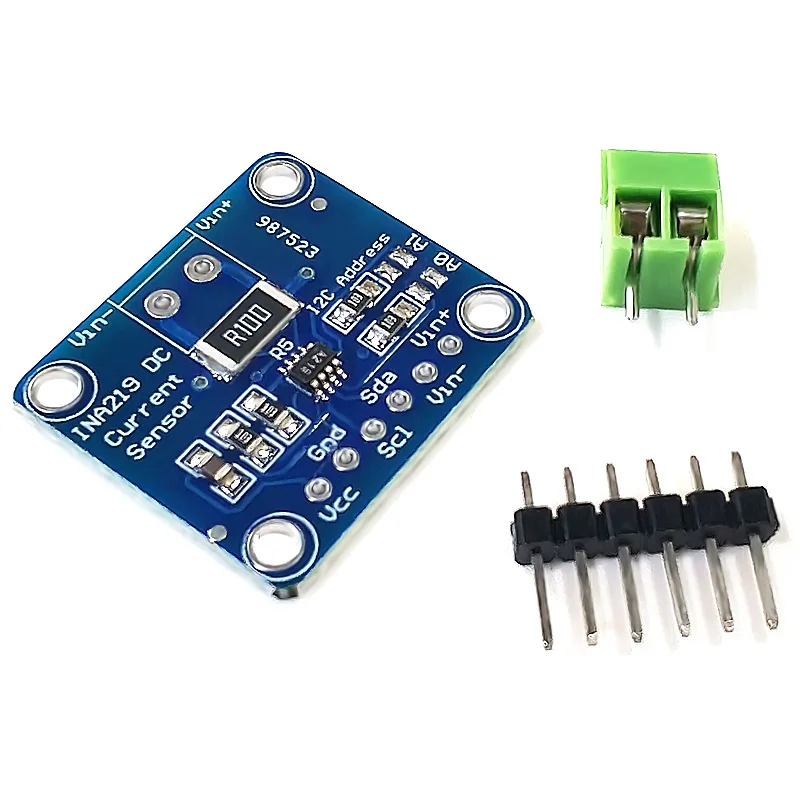 MCU-219 INA219 I2C interfaces Zero-Drift bi-directional current / power monitoring sensor module
MCU-219 INA219 I2C interfaces Zero-Drift bi-directional current / power monitoring sensor module