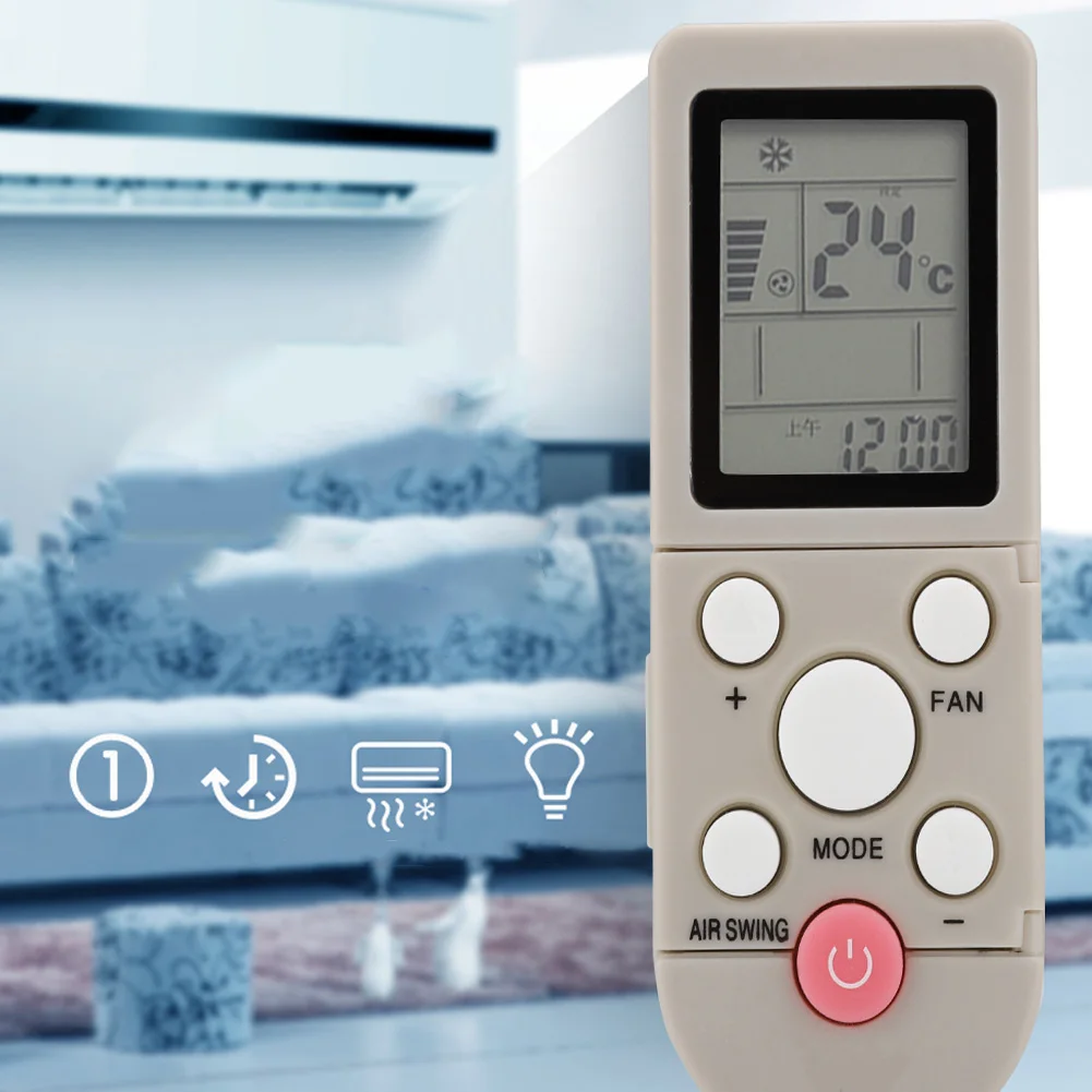 Universal Wireless Air Conditioner Remote Control for AUX YKR-F/001 YKR-F/09R/010 F/06 Digital LCD Remote Control
Universal Wireless Air Conditioner Remote Control for AUX YKR-F/001 YKR-F/09R/010 F/06 Digital LCD Remote Control