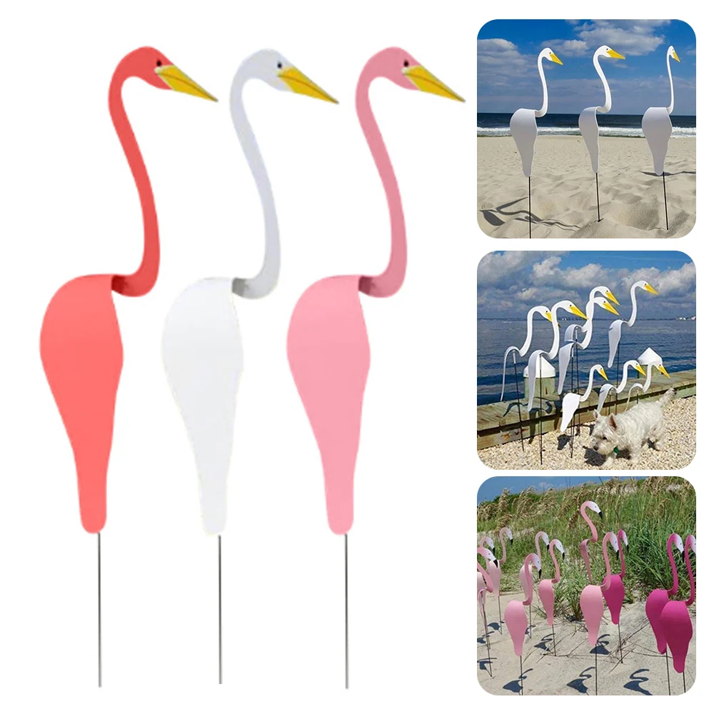 3D Garden Flamingo Stake Decoration 40cm Swirl Bird White Duck Spin Slight Creative Home Outdoor Garden Bird Decoration Statues 
3D Garden Flamingo Stake Decoration 40cm Swirl Bird White Duck Spin Slight Creative Home Outdoor Garden Bird Decoration Statues