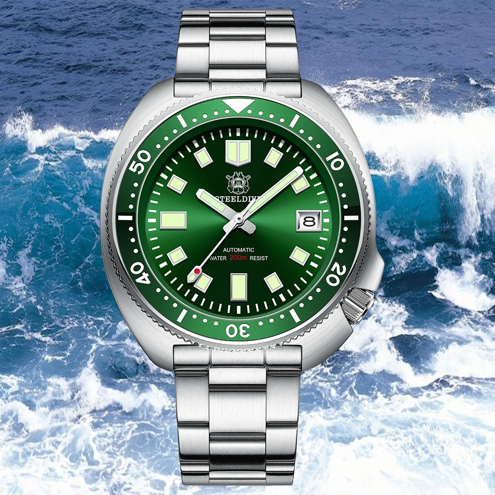 SD1970 Steeldive Brand 44MM Men NH35 Auatomatic Movement Dive Watch with Ceramic Bezel
SD1970 Steeldive Brand 44MM Men NH35 Auatomatic Movement Dive Watch with Ceramic Bezel