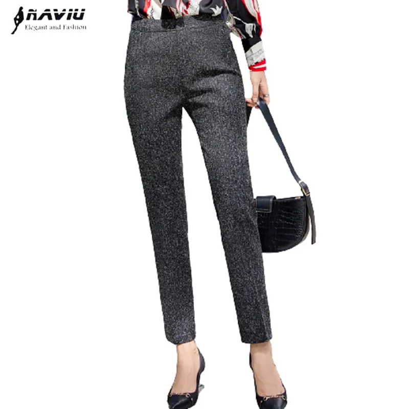 Ropa Mujer Gray Pantalones New Fashion High Quality Women Trousers Formal Office Slim Style Pencil Pants Pantalon Pour Femme
Ropa Mujer Gray Pantalones New Fashion High Quality Women Trousers Formal Office Slim Style Pencil Pants Pantalon Pour Femme