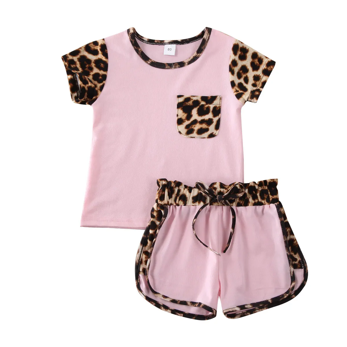 Toddler Kids Baby Boy Girl Leopard Outfits Patchwork T-shirt Top Pants Drawstring Bowknot Shorts Summer Short Sleeve Clothes Set
Toddler Kids Baby Boy Girl Leopard Outfits Patchwork T-shirt Top Pants Drawstring Bowknot Shorts Summer Short Sleeve Clothes Set