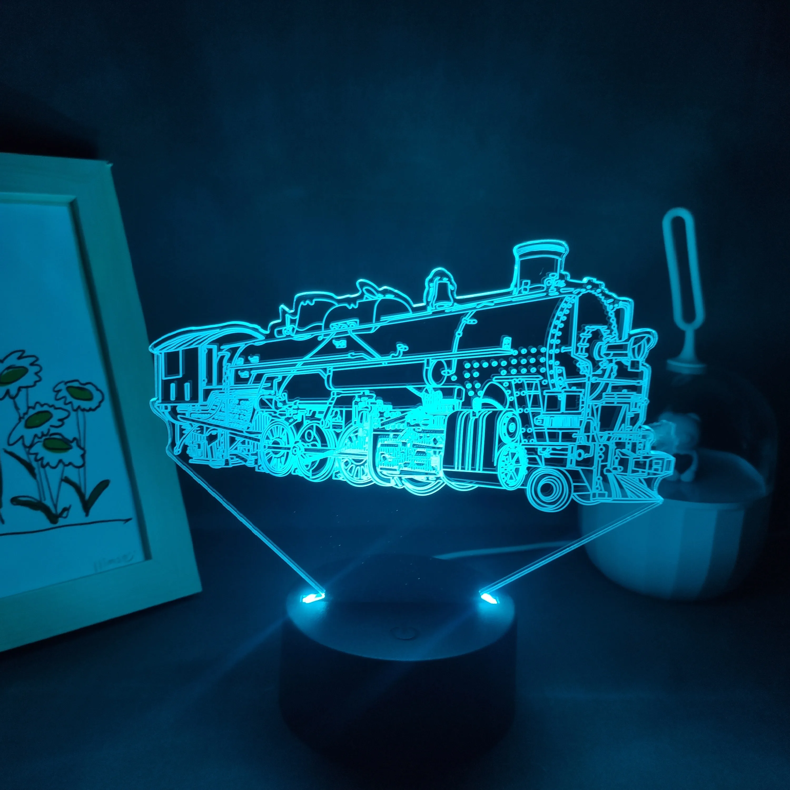 Паровозик, локомотив 3D, светодиодный RGB неоновый сенсорный ночник, крутой красочный подарок, прикроватный столик для спальни, настольное ук...
Паровозик, локомотив 3D, светодиодный RGB неоновый сенсорный ночник, крутой красочный подарок, прикроватный столик для спальни, настольное ук...