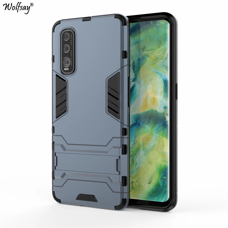 Wolfsay Case For OPPO Find X2 Cover Slim PC + Soft Rubber Armor Case For OPPO Find X2 X 2 X2Pro Case Phone Holder Stand Fundas
Wolfsay Case For OPPO Find X2 Cover Slim PC + Soft Rubber Armor Case For OPPO Find X2 X 2 X2Pro Case Phone Holder Stand Fundas