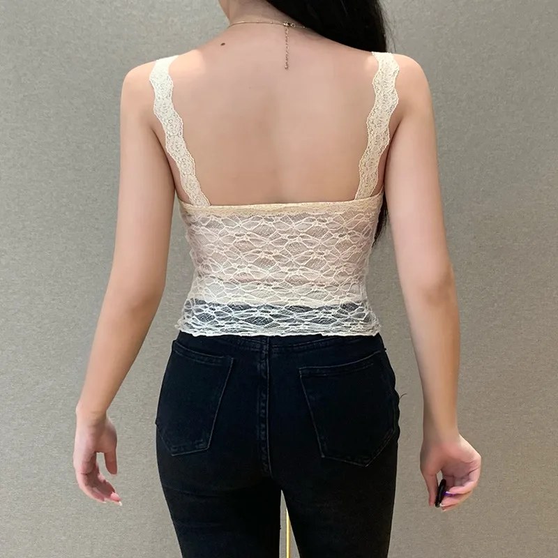 Forefair Camis Lace Slim Sexy Women Crop Top 2021 Summer Female Fashion Sleeveless Backless Pullover Solid Short Corset Tops
Forefair Camis Lace Slim Sexy Women Crop Top 2021 Summer Female Fashion Sleeveless Backless Pullover Solid Short Corset Tops
