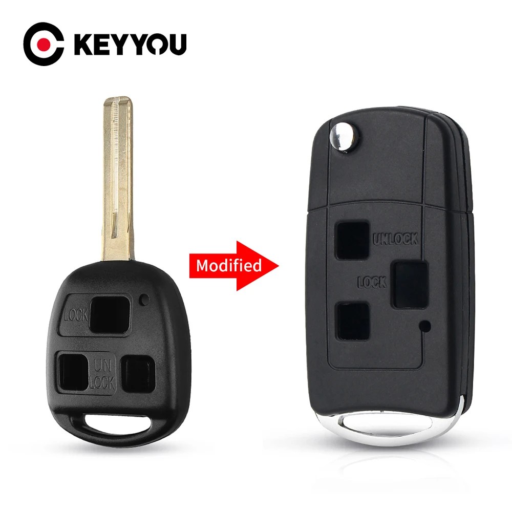 KEYYOU 10X Replacement Modified Car Key For Lexus IS200 GS300 RX300 LS400 ES330 SC430 IS300 Shell Fob Key Case 3 Buttons
KEYYOU 10X Replacement Modified Car Key For Lexus IS200 GS300 RX300 LS400 ES330 SC430 IS300 Shell Fob Key Case 3 Buttons