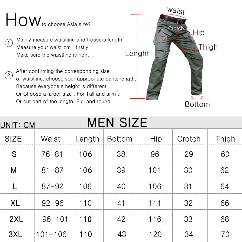 Trekking Pants Hiking Tactical Cargo Pants Men Camping Climbing Mountain Work Tourism Waterproof Military Trousers
Trekking Pants Hiking Tactical Cargo Pants Men Camping Climbing Mountain Work Tourism Waterproof Military Trousers