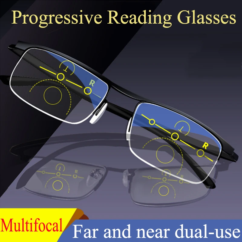 2021 Near-far dual-purpose Multi-Focus Reading Glasses Unisex Progressive intelligent zoom Anti-blue Protect Presbyopic Glasses
2021 Near-far dual-purpose Multi-Focus Reading Glasses Unisex Progressive intelligent zoom Anti-blue Protect Presbyopic Glasses