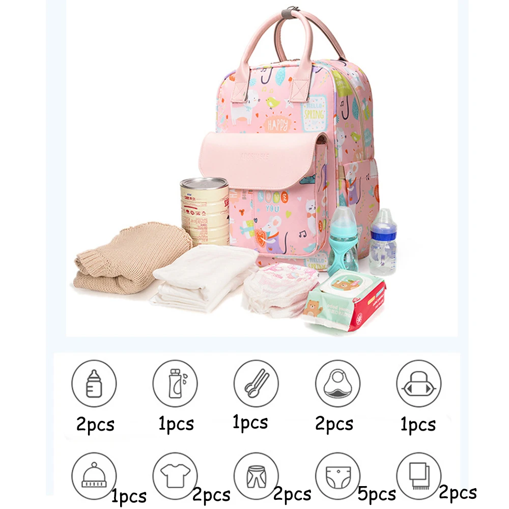 Diaper Maternity Nappy Baby Care Bag For Mummy Moms Stroller Pram Bag Waterproof Travel Nursing Mommy Bakcpack Changing Bag
Diaper Maternity Nappy Baby Care Bag For Mummy Moms Stroller Pram Bag Waterproof Travel Nursing Mommy Bakcpack Changing Bag