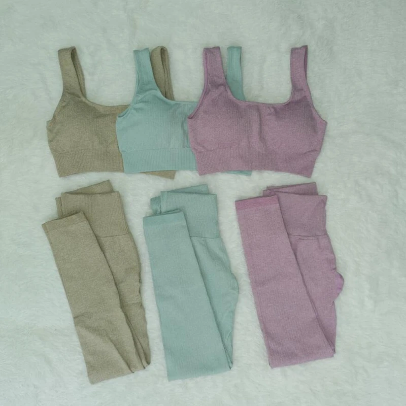 2PCS Sports Suits Women Seamless Yoga Sets Running Fitness Gym Pants High Waist Straps Sport Leggings High Elasticity Bra Pants
2PCS Sports Suits Women Seamless Yoga Sets Running Fitness Gym Pants High Waist Straps Sport Leggings High Elasticity Bra Pants