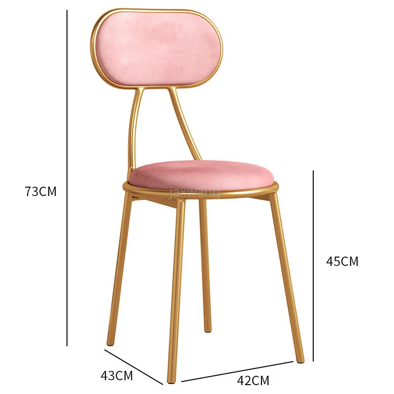 Nordic Restaurant Dining Chair Simple Household Dressing Chair Homestay Hotel Apartment Bedroom Makeup Chair Dining Chairs
Nordic Restaurant Dining Chair Simple Household Dressing Chair Homestay Hotel Apartment Bedroom Makeup Chair Dining Chairs