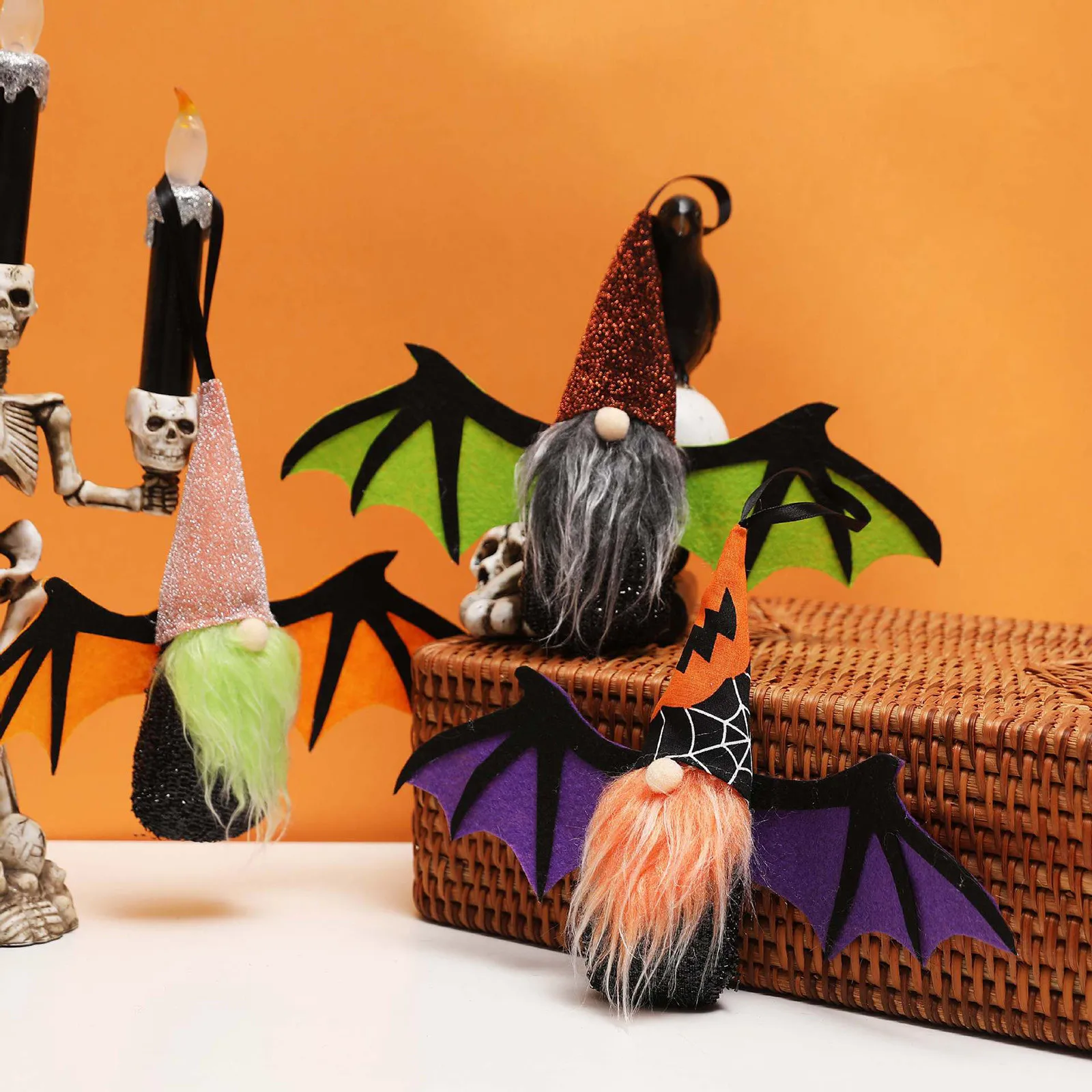 Kids Halloween Long Hat Faceless Gnome Doll Decor Toy Gift Horror Halloween Party Decor Pumpkin Spider Halloween Ornaments Prop
Kids Halloween Long Hat Faceless Gnome Doll Decor Toy Gift Horror Halloween Party Decor Pumpkin Spider Halloween Ornaments Prop