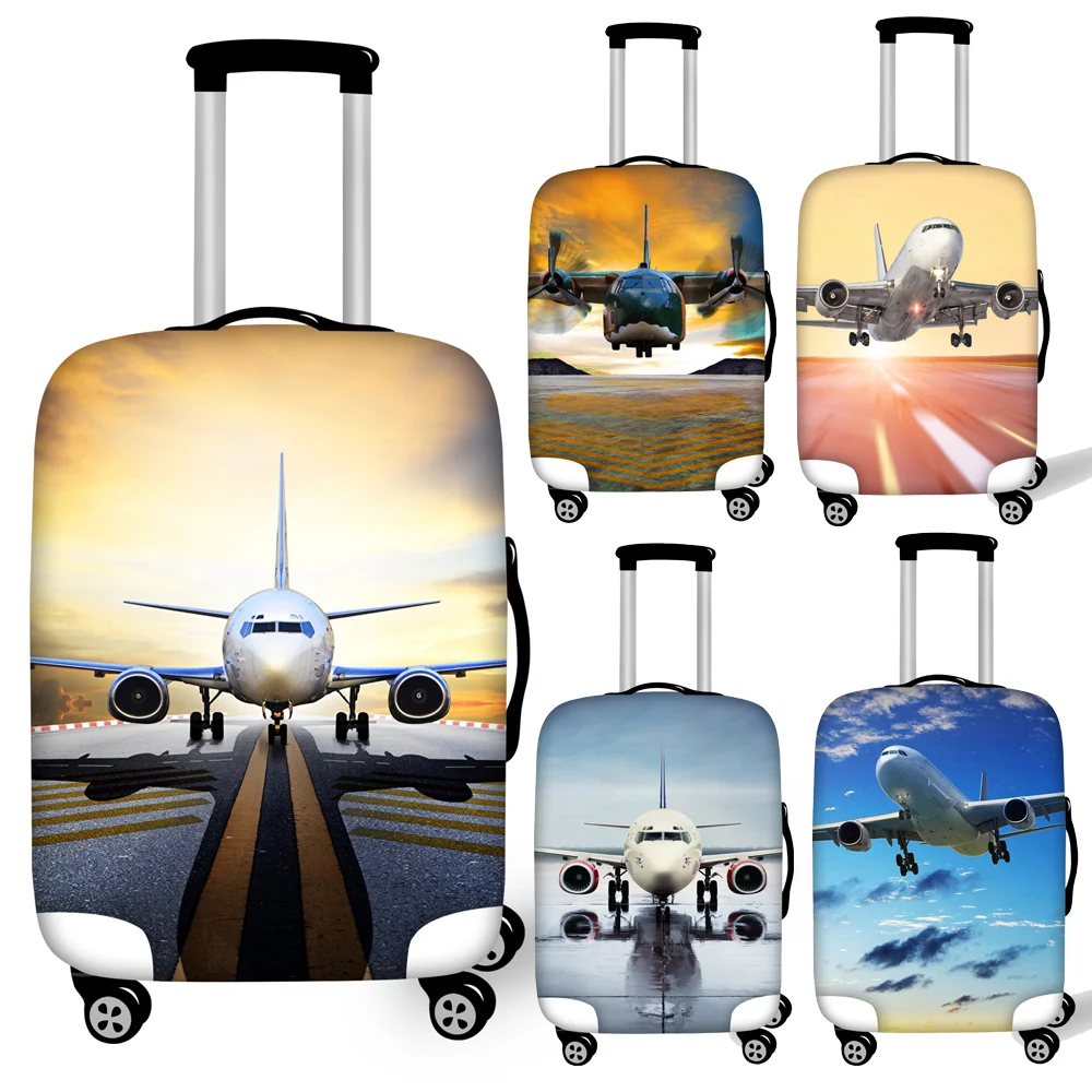 Stylish Airplane Print Travel Luggage Dust Cover Foldable Protective Suitcase Cover for 18''-32'' Trolley Trunk Case Waterproof
Stylish Airplane Print Travel Luggage Dust Cover Foldable Protective Suitcase Cover for 18''-32'' Trolley Trunk Case Waterproof