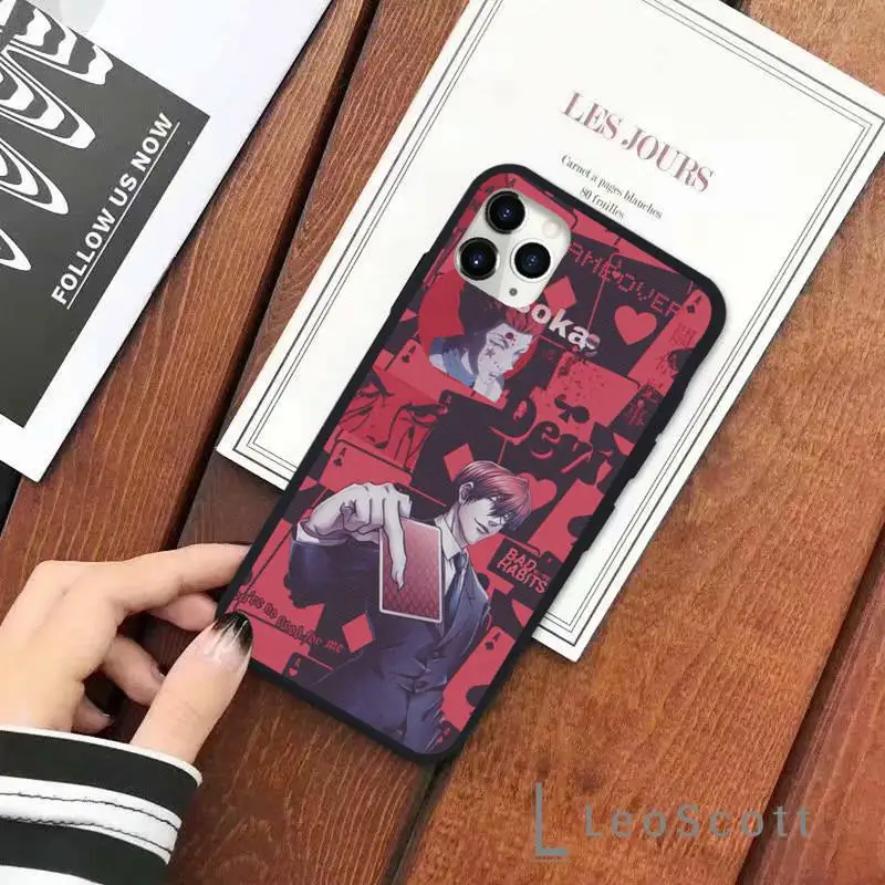 Hisoka Anime hunter x hunter phone case for iPhone 11 12 pro XS MAX 8 7 6 6S Plus X 5S SE 2020 XR Soft silicone
Hisoka Anime hunter x hunter phone case for iPhone 11 12 pro XS MAX 8 7 6 6S Plus X 5S SE 2020 XR Soft silicone