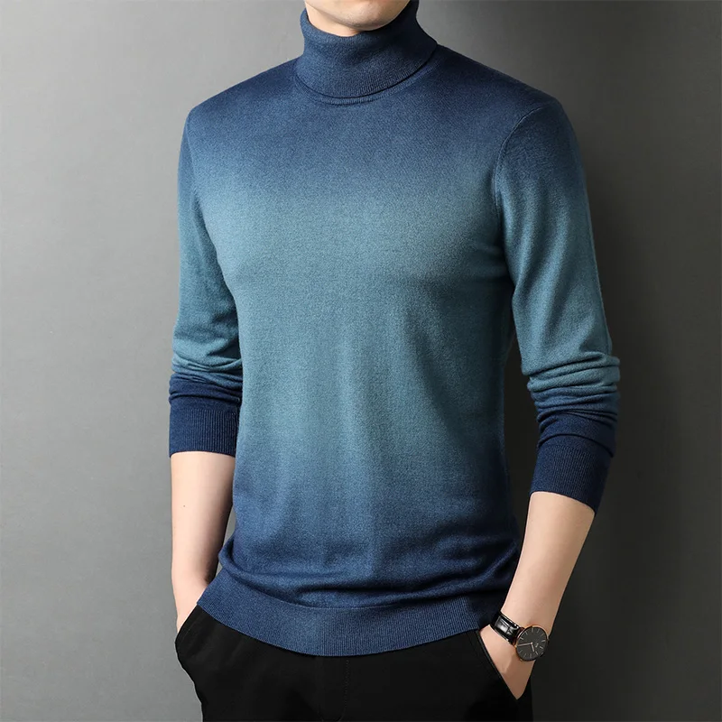 2021 Autumn and winter high-neck sweater men handsome knitted bottoming shirt 12508
2021 Autumn and winter high-neck sweater men handsome knitted bottoming shirt 12508