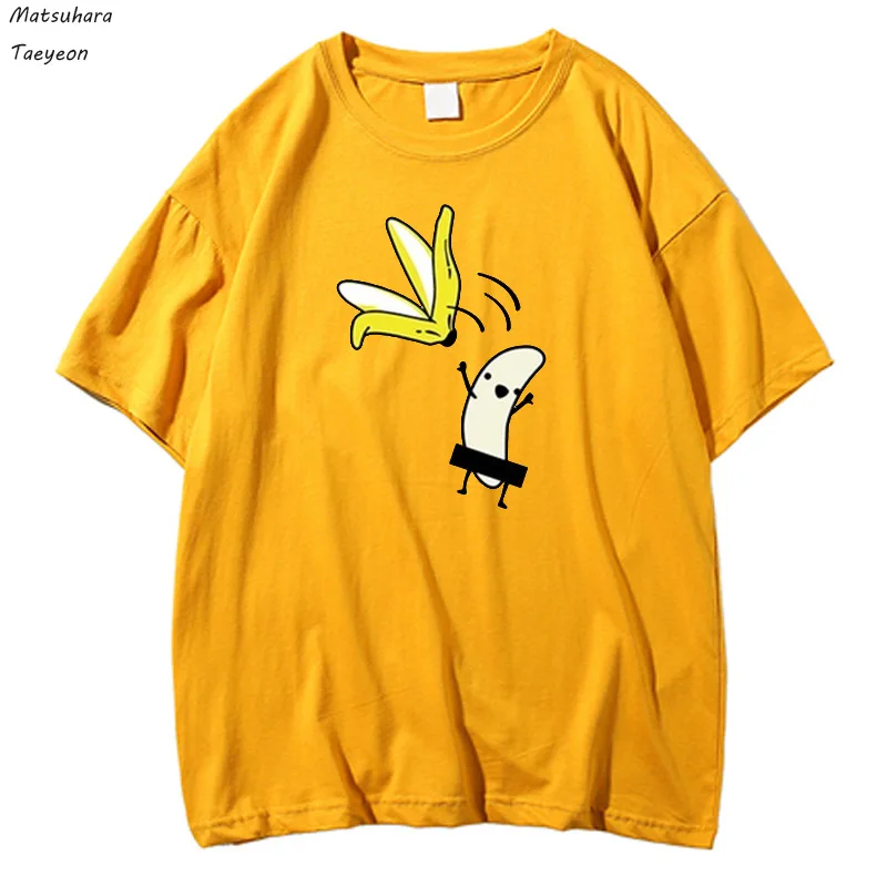 Women Casual Graphic Tees T Shirt Women Cotton Summer Tees & Tops Harajuku Banana with Banana Peel Off Fuuny Tee Loose Shirts
Women Casual Graphic Tees T Shirt Women Cotton Summer Tees & Tops Harajuku Banana with Banana Peel Off Fuuny Tee Loose Shirts