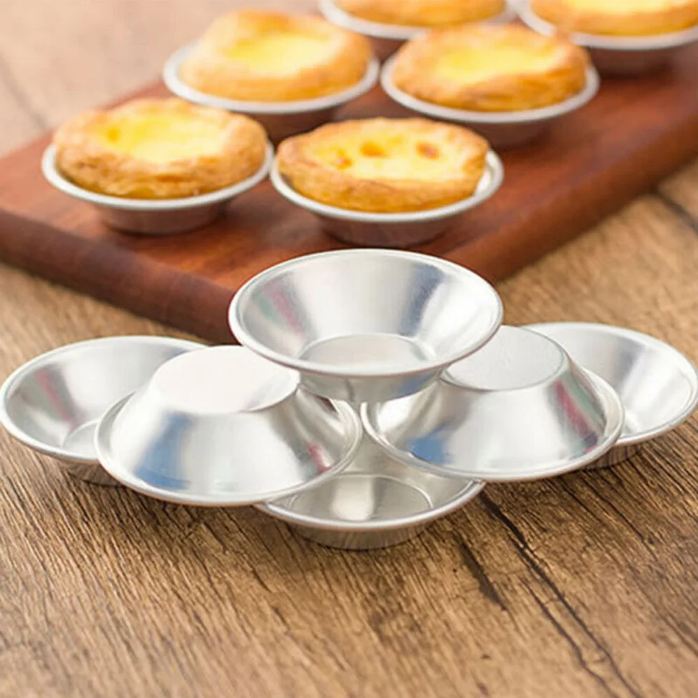 Egg Tart Mold Hot Baking Tools Cupcake Cake Cookie Pudding Mould Aluminum Silver Mini Nonstick Egg Baking Mold DIY Pastry Tool
Egg Tart Mold Hot Baking Tools Cupcake Cake Cookie Pudding Mould Aluminum Silver Mini Nonstick Egg Baking Mold DIY Pastry Tool