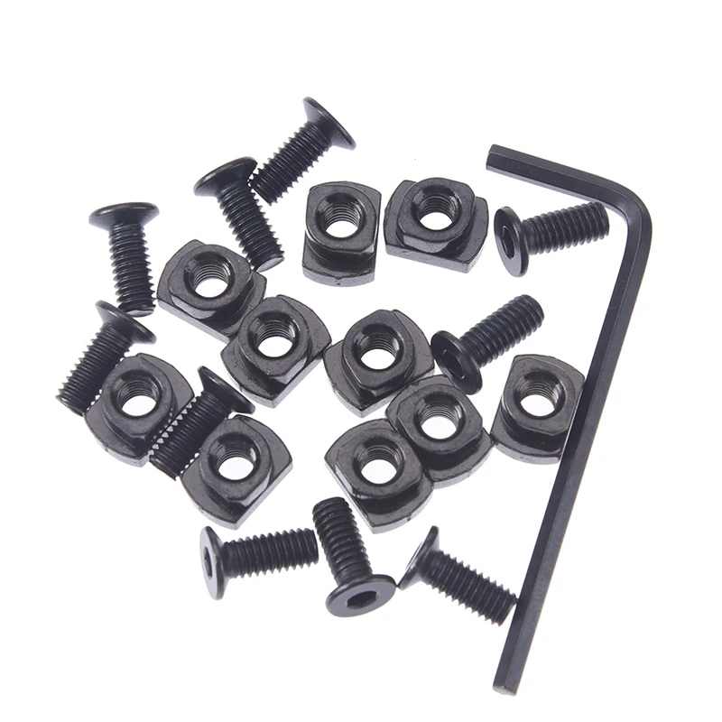 10pcs Tactical M-LOK Screw and Nut Replacement Set for Rail Sections VI04012
10pcs Tactical M-LOK Screw and Nut Replacement Set for Rail Sections VI04012