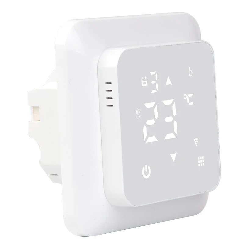 Hy517 Smart Under Floor Heat Thermostat Wifi Boiler Heating Room Thermostat for Electric Water Heater
Hy517 Smart Under Floor Heat Thermostat Wifi Boiler Heating Room Thermostat for Electric Water Heater