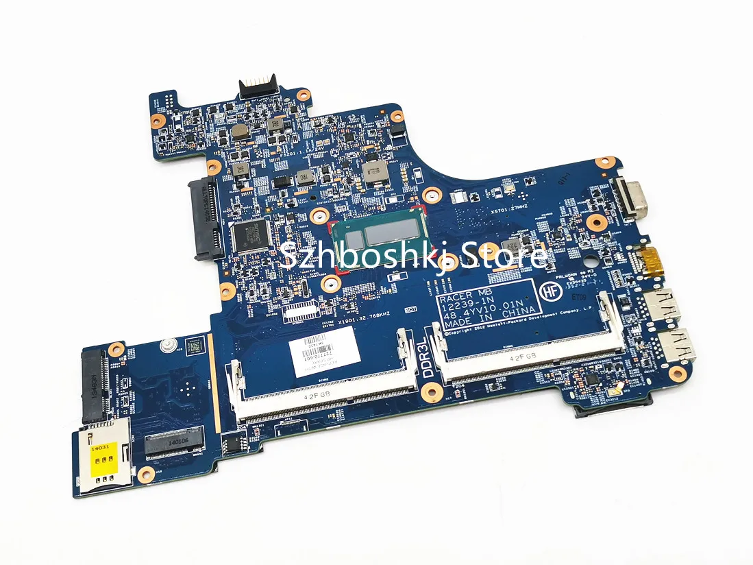 12239-1N 727770-601 727770-001 For HP Probook 430 G1 Laptop motherboard with SR170 I5-4200U CPU 48.4YV10.01N Mainboard Test OK
12239-1N 727770-601 727770-001 For HP Probook 430 G1 Laptop motherboard with SR170 I5-4200U CPU 48.4YV10.01N Mainboard Test OK