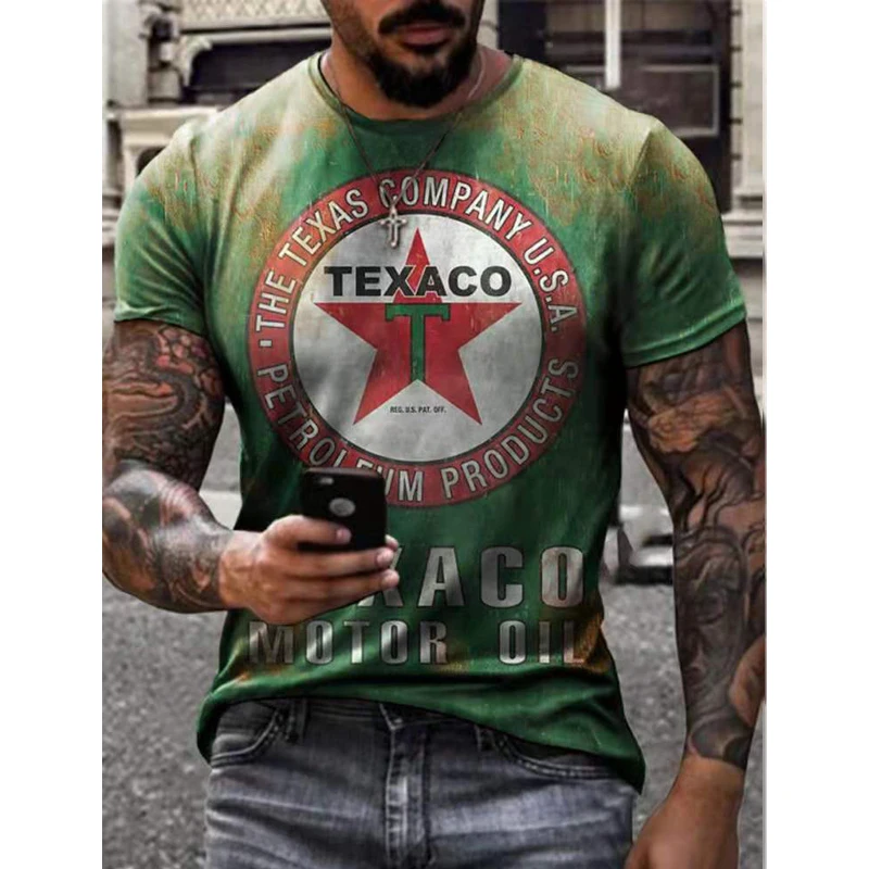 Men's Retro short sleeve T-shirt, Harajuku fashion clothing, 3D letter printing, retro, oversized, new summer style
Men's Retro short sleeve T-shirt, Harajuku fashion clothing, 3D letter printing, retro, oversized, new summer style