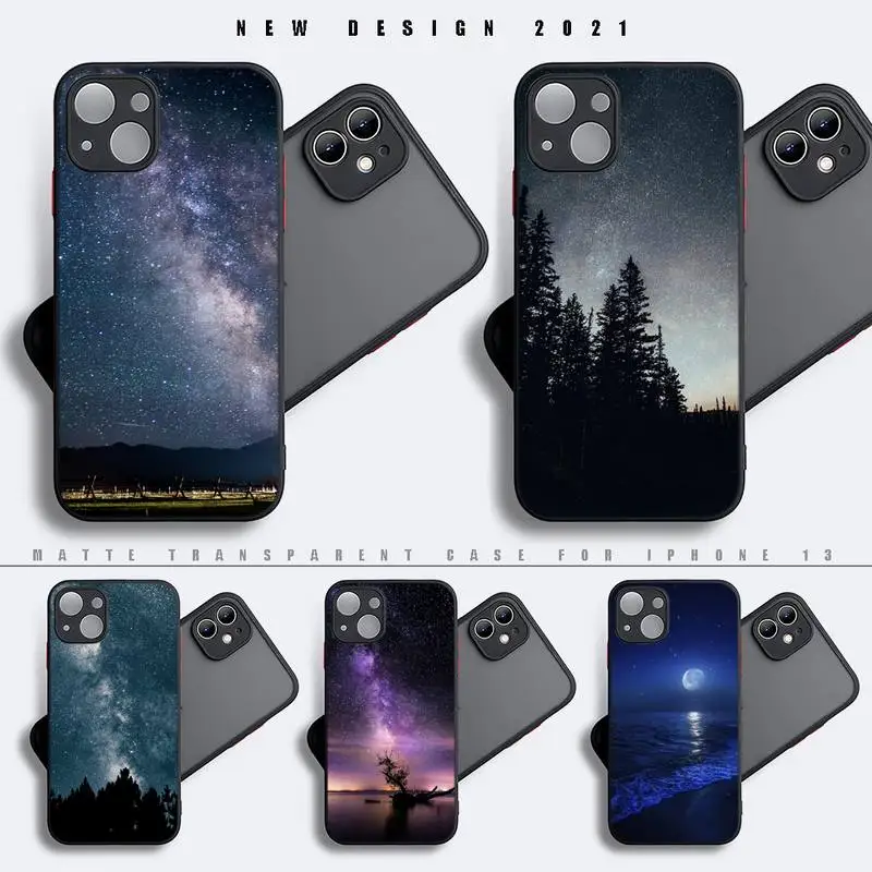 Galaxy Starry sky Phone Case for iphone 13 12 XS 11 pro max mini SE 2020 7 8 plus X XR case matte transparent coque funda
Galaxy Starry sky Phone Case for iphone 13 12 XS 11 pro max mini SE 2020 7 8 plus X XR case matte transparent coque funda